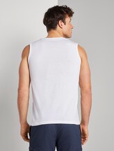 Tanktop mit Logo-Print - Männer - White Tanktop mit Logo-Print - Männer - White - 2 - TOM TAILOR