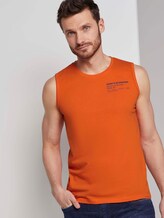 Tanktop mit Logo-Print - Männer - true orange Tanktop mit Logo-Print - Männer - true orange - 5 - TOM TAILOR