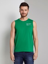 Tanktop mit Logo-Print - Männer - jolly green Tanktop mit Logo-Print - Männer - jolly green - 1 - TOM TAILOR