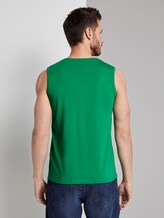 Tanktop mit Logo-Print - Männer - jolly green Tanktop mit Logo-Print - Männer - jolly green - 2 - TOM TAILOR
