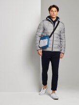 Morderne lightweight Steppjacke - Männer - dark grey printed melange Morderne lightweight Steppjacke - Männer - dark grey printed melange - 3 - TOM TAILOR Denim