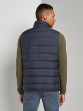 Moderne lightweight Stepp-Weste - Männer - Sky Captain Blue Moderne lightweight Stepp-Weste - Männer - Sky Captain Blue - 2 - TOM TAILOR Denim