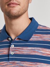 Poloshirt mit Streifenmuster - Männer - orange spacedye Poloshirt mit Streifenmuster - Männer - orange spacedye - 9 - TOM TAILOR