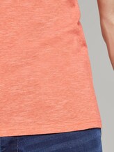 Strukturiertes T-Shirt mit Brusttasche - Männer - orange dot structure Strukturiertes T-Shirt mit Brusttasche - Männer - orange dot structure - 10 - TOM TAILOR