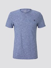 Strukturiertes T-Shirt mit Brusttasche - Männer - blue dot structure Strukturiertes T-Shirt mit Brusttasche - Männer - blue dot structure - 7 - TOM TAILOR