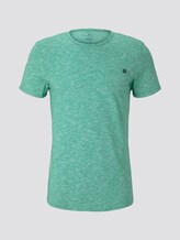 Strukturiertes T-Shirt mit Brusttasche - Männer - green dot structure Strukturiertes T-Shirt mit Brusttasche - Männer - green dot structure - 7 - TOM TAILOR
