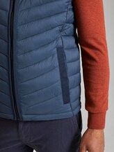 Lightweight Stepp-Weste - Männer - Dark Denim Blue Lightweight Stepp-Weste - Männer - Dark Denim Blue - 9 - TOM TAILOR