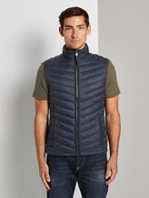 Lightweight Stepp-Weste - Männer - Sky Captain Blue Lightweight Stepp-Weste - Männer - Sky Captain Blue - 1 - TOM TAILOR