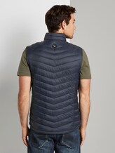 Lightweight Stepp-Weste - Männer - Sky Captain Blue Lightweight Stepp-Weste - Männer - Sky Captain Blue - 2 - TOM TAILOR