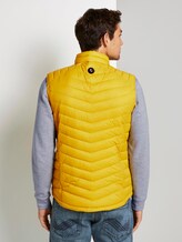 Lightweight Stepp-Weste - Männer - Californian Yellow Lightweight Stepp-Weste - Männer - Californian Yellow - 2 - TOM TAILOR