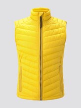 Lightweight Stepp-Weste - Männer - Californian Yellow Lightweight Stepp-Weste - Männer - Californian Yellow - 7 - TOM TAILOR