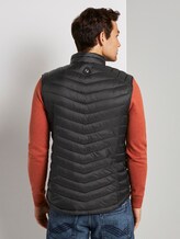 Lightweight Stepp-Weste - Männer - Black Lightweight Stepp-Weste - Männer - Black - 2 - TOM TAILOR