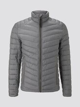 Lightweight Steppjacke mit Stehkragen - Männer - Middle Grey Mélange Lightweight Steppjacke mit Stehkragen - Männer - Middle Grey Mélange - 7 - TOM TAILOR