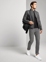 Lightweight Steppjacke mit Stehkragen - Männer - grey melange design Lightweight Steppjacke mit Stehkragen - Männer - grey melange design - 3 - TOM TAILOR