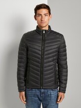 Lightweight Steppjacke mit Stehkragen - Männer - Black Lightweight Steppjacke mit Stehkragen - Männer - Black - 1 - TOM TAILOR