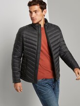 Lightweight Steppjacke mit Stehkragen - Männer - Black Lightweight Steppjacke mit Stehkragen - Männer - Black - 5 - TOM TAILOR