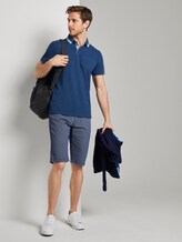 Poloshirt mit Brusttasche - Männer - after dark blue white melange Poloshirt mit Brusttasche - Männer - after dark blue white melange - 3 - TOM TAILOR