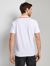 Poloshirt mit Brusttasche - Männer - White Poloshirt mit Brusttasche - Männer - White - 2 - TOM TAILOR