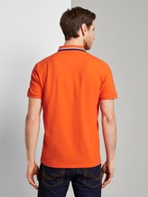 Poloshirt mit Brusttasche - Männer - true orange Poloshirt mit Brusttasche - Männer - true orange - 2 - TOM TAILOR