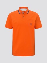 Poloshirt mit Brusttasche - Männer - true orange Poloshirt mit Brusttasche - Männer - true orange - 7 - TOM TAILOR