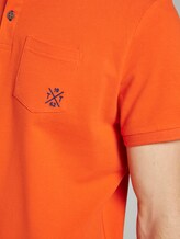 Poloshirt mit Brusttasche - Männer - true orange Poloshirt mit Brusttasche - Männer - true orange - 9 - TOM TAILOR