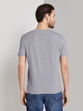 T-Shirt mit Wüsten-Print - Männer - Light Stone Grey Melange T-Shirt mit Wüsten-Print - Männer - Light Stone Grey Melange - 2 - TOM TAILOR