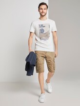 T-Shirt mit Wüsten-Print - Männer - Coconut Cream T-Shirt mit Wüsten-Print - Männer - Coconut Cream - 3 - TOM TAILOR