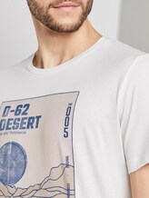 T-Shirt mit Wüsten-Print - Männer - Coconut Cream T-Shirt mit Wüsten-Print - Männer - Coconut Cream - 9 - TOM TAILOR