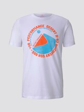 T-Shirt mit Wüsten-Print - Männer - White T-Shirt mit Wüsten-Print - Männer - White - 7 - TOM TAILOR
