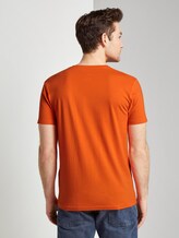 T-Shirt mit Wüsten-Print - Männer - true orange T-Shirt mit Wüsten-Print - Männer - true orange - 2 - TOM TAILOR