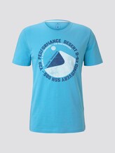 T-Shirt mit Wüsten-Print - Männer - crystal sea blue T-Shirt mit Wüsten-Print - Männer - crystal sea blue - 7 - TOM TAILOR