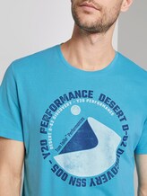 T-Shirt mit Wüsten-Print - Männer - crystal sea blue T-Shirt mit Wüsten-Print - Männer - crystal sea blue - 9 - TOM TAILOR