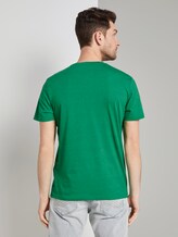 T-Shirt mit Wüsten-Print - Männer - jolly green white melange T-Shirt mit Wüsten-Print - Männer - jolly green white melange - 2 - TOM TAILOR