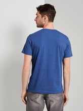 T-Shirt mit Wüsten-Print - Männer - royal blue white melange T-Shirt mit Wüsten-Print - Männer - royal blue white melange - 2 - TOM TAILOR