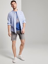 T-Shirt mit Wüsten-Print - Männer - royal blue white melange T-Shirt mit Wüsten-Print - Männer - royal blue white melange - 3 - TOM TAILOR