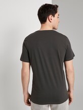 T-Shirt mit Print - Männer - Phanton Dark Grey T-Shirt mit Print - Männer - Phanton Dark Grey - 2 - TOM TAILOR