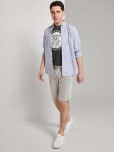 T-Shirt mit Print - Männer - Phanton Dark Grey T-Shirt mit Print - Männer - Phanton Dark Grey - 3 - TOM TAILOR
