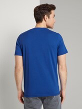 T-Shirt mit Print - Männer - Shiny Royal T-Shirt mit Print - Männer - Shiny Royal - 2 - TOM TAILOR