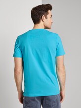 T-Shirt mit Print - Männer - clear blue atoll T-Shirt mit Print - Männer - clear blue atoll - 2 - TOM TAILOR