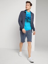 T-Shirt mit Print - Männer - clear blue atoll T-Shirt mit Print - Männer - clear blue atoll - 3 - TOM TAILOR
