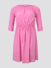 Schulterfreies Midi-Kleid mit verstellbarem Bund - Frauen - dusty orchid Schulterfreies Midi-Kleid mit verstellbarem Bund - Frauen - dusty orchid - 7 - My True Me
