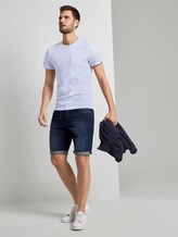 Schlichtes T-Shirt - Männer - white waves design Schlichtes T-Shirt - Männer - white waves design - 3 - TOM TAILOR
