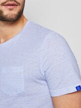 Schlichtes T-Shirt - Männer - white waves design Schlichtes T-Shirt - Männer - white waves design - 9 - TOM TAILOR