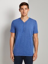 T-Shirt in Stone-Washed-Optik - Männer - Shiny Royal T-Shirt in Stone-Washed-Optik - Männer - Shiny Royal - 1 - TOM TAILOR