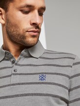 Gestreiftes Poloshirt - Männer - grey melange stripe Gestreiftes Poloshirt - Männer - grey melange stripe - 9 - TOM TAILOR