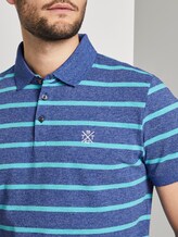 Gestreiftes Poloshirt - Männer - blue melange stripe Gestreiftes Poloshirt - Männer - blue melange stripe - 9 - TOM TAILOR