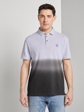 Poloshirt mit Farbverlauf - Männer - Phanton Dark Grey Poloshirt mit Farbverlauf - Männer - Phanton Dark Grey - 1 - TOM TAILOR