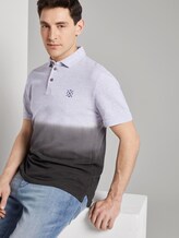 Poloshirt mit Farbverlauf - Männer - Phanton Dark Grey Poloshirt mit Farbverlauf - Männer - Phanton Dark Grey - 5 - TOM TAILOR