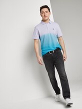 Poloshirt mit Farbverlauf - Männer - clear blue atoll Poloshirt mit Farbverlauf - Männer - clear blue atoll - 3 - TOM TAILOR
