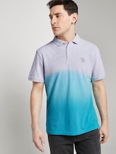 Poloshirt mit Farbverlauf - Männer - clear blue atoll Poloshirt mit Farbverlauf - Männer - clear blue atoll - 5 - TOM TAILOR